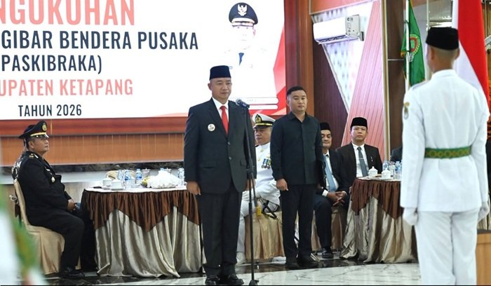 27 Anggota Paskibraka Kabupaten Ketapang Dikukuhkan
