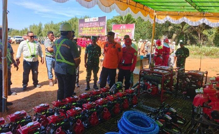 Antisipasi Karhutla, BGA Kembali Perkuat Tim Damkar Seluruh Estet