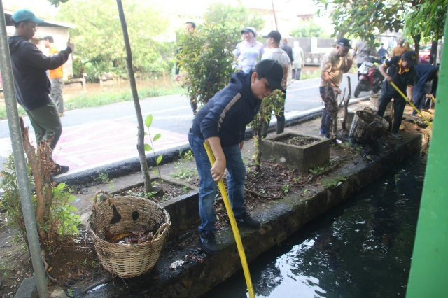 Bahasan Ajak Warga Jaga Drainase, Pastikan Tidak Sumbat