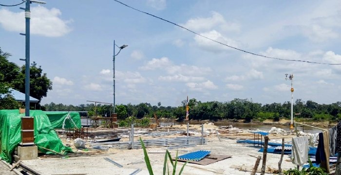 Belum Rampung, Pengerjaan Proyek Kampung Nelayan Merah Putih di Kapuas Hulu Diperpanjang