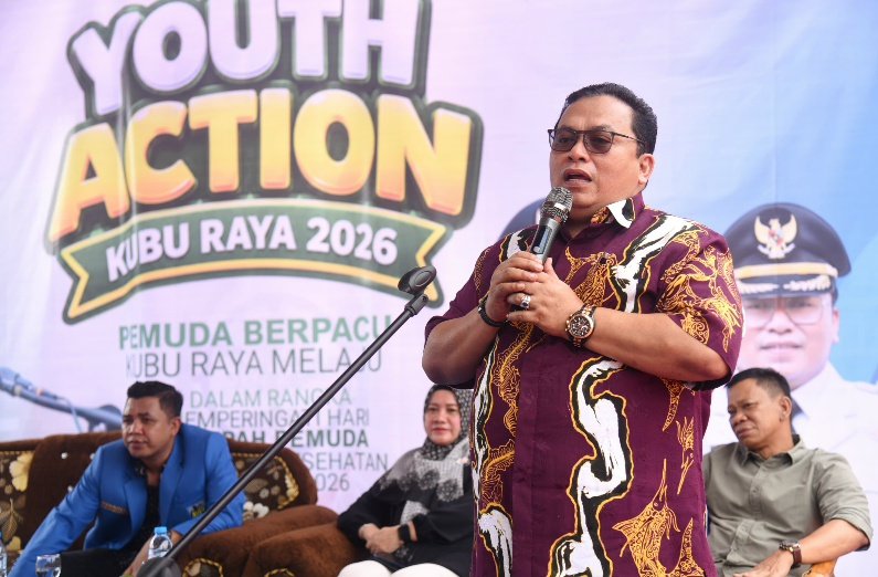 Buka Youth Action Kubu Raya 2026, Wabup Sukir Dorong Peran Pemuda Majukan Daerah
