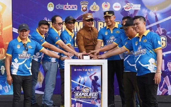 Bupati Ketapang Buka Kejuaraan Bola Voli Kapolres Ketapang Cup 2026