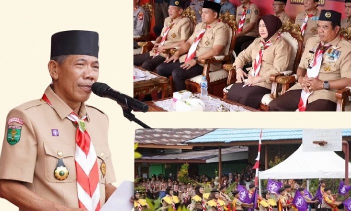 HUT GUDEP 42 dan KKP 2026 Berlangsung Meriah, Wabup Ketapang Dukung Pembinaan Generasi Muda