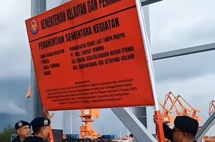 Izin Tak Lengkap, KKP Hentikan Sementara Aktivitas Tersus PT WHW