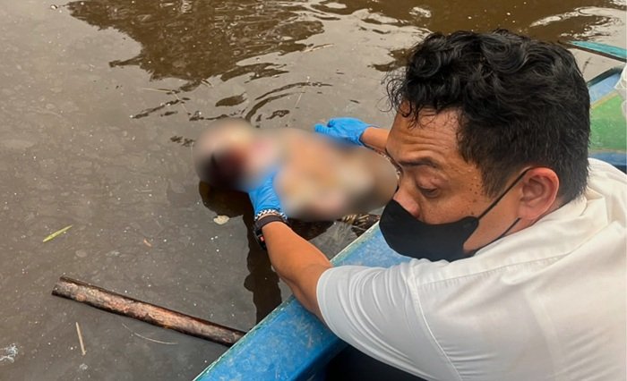 Jasad Bayi Perempuan Ditemukan di Sungai Ambangah, Polisi Buka Penyelidikan