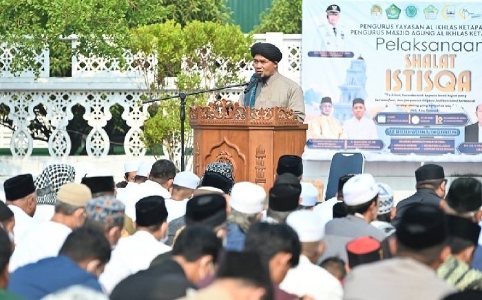 Kemarau Panjang Melanda Ketapang, MUI Bersama Pemkab Gelar Salat Istisqa
