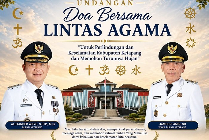 Kemarau Panjang, Pemkab Ketapang Gelar Doa Bersama Lintas Agama