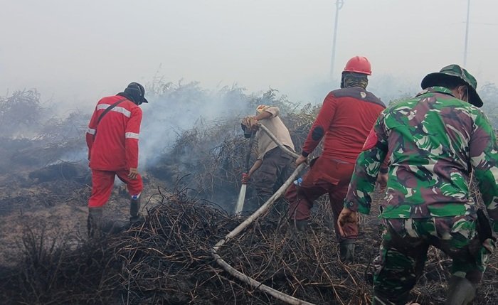 Manggala Agni Ketapang Terus Lakukan Mitigasi Potensi Karhutla