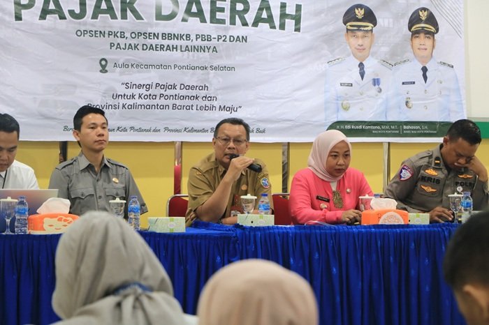 Masyarakat Pontianak Makin Mudah Bayar Pajak Lewat Aplikasi