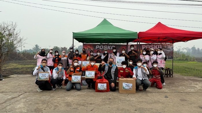 Momen Hari Pelanggan Nasional, PLN UP2B Kalbar Dukung Petugas Karhutla Kalimantan Barat