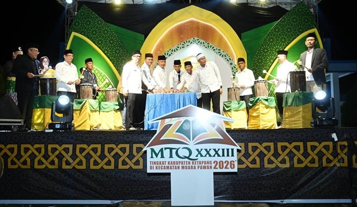 MTQ XXXIII Ketapang Dibuka, Bupati Targetkan Prestasi Naik di Tingkat Kalbar