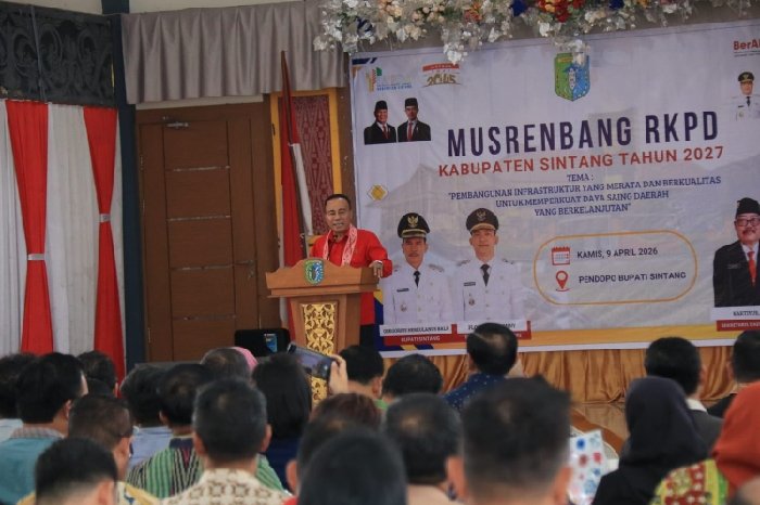 Musrenbang Kabupaten Sintang, Wagub Kalbar Harap Prioritaskan Kebutuhan Rakyat
