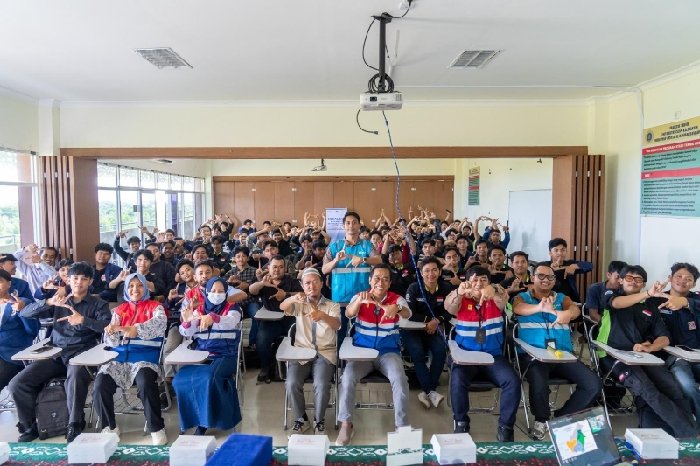 Pasca Idul Fitri, PLN UIP3B Kalimantan Edukasi K2 dan K3 kepada Puluhan Mahasiswa Uniska