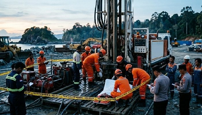Pekerja di Pulau Penebang Diduga Tewas Akibat Kecelakaan Kerja