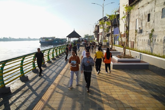 Pemkot Pontianak Lanjutkan Proyek Multiyears Waterfront, Anggaran Awal Rp20 Miliar