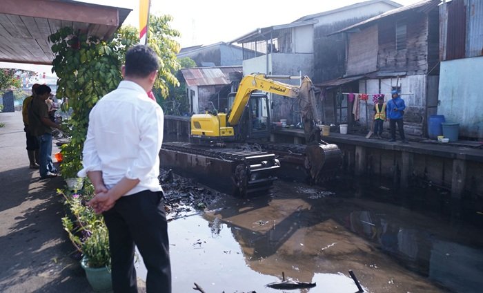 Pemkot Pontianak Tata Parit Tokaya