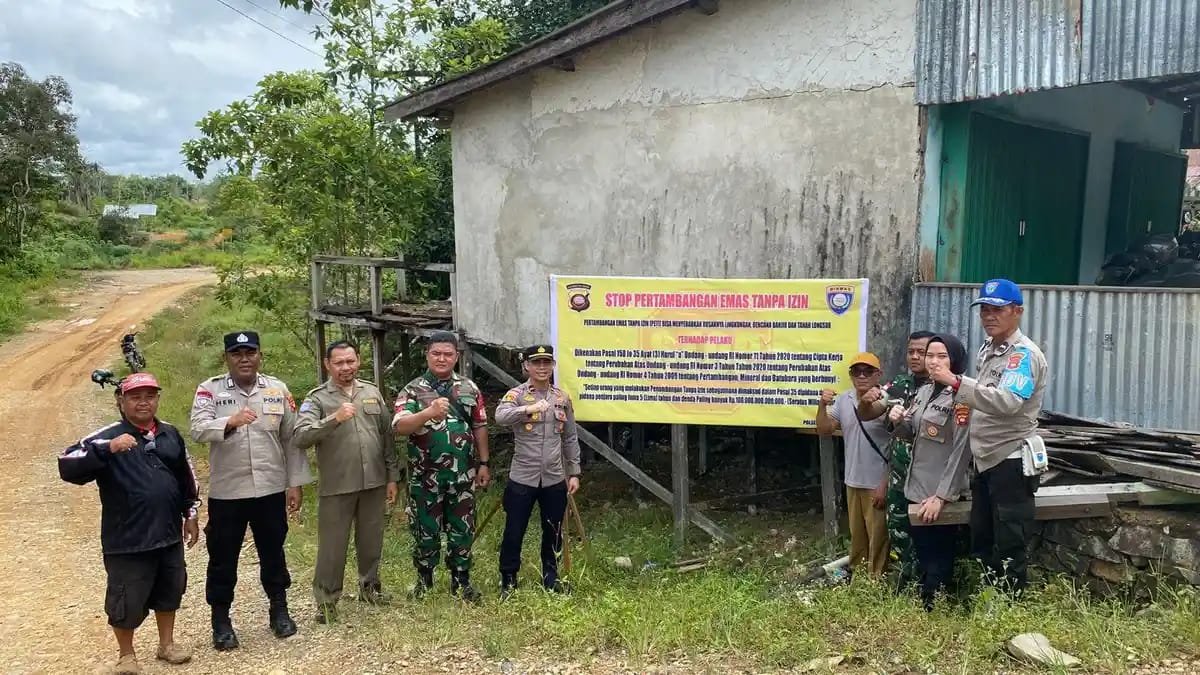 Penyidik Polda Kalbar Serahkan Berkas Perkara PETI di Boyan Tanjung