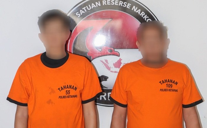 Polisi Ketapang Ringkus Dua Bandar Sabu di Sandai