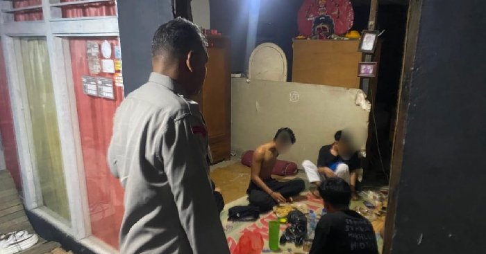 Polsek Sungai Raya Gerebek Tempat Pesta Arak yang Meresahkan Warga