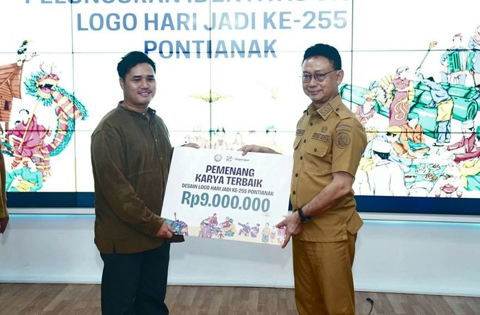 Pontianak Luncurkan Logo Hari Jadi ke-255, Angkat Manusia jadi Ikon Utama