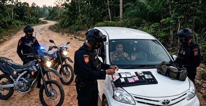 Ringkus Penitip Sabu Modus Travel, Polisi Kubu Raya Buru Bandar Besar