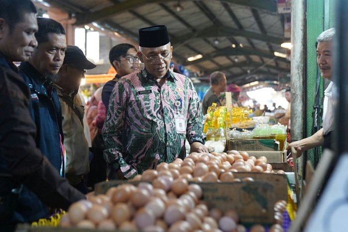 Satgas Ketahanan Pangan Pontianak Cek Pasar, Harga dan Pasokan Relatif Stabil