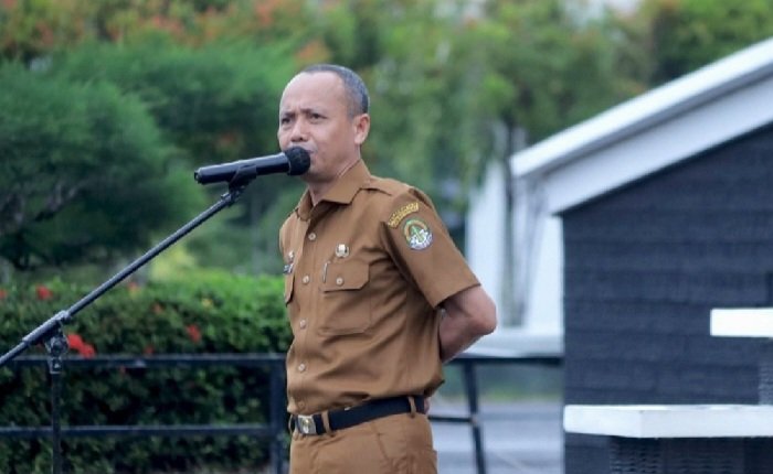 Sekda Ketapang Pimpin Apel Perdana Pasca Lebaran, Tekankan Percepatan Kinerja ASN