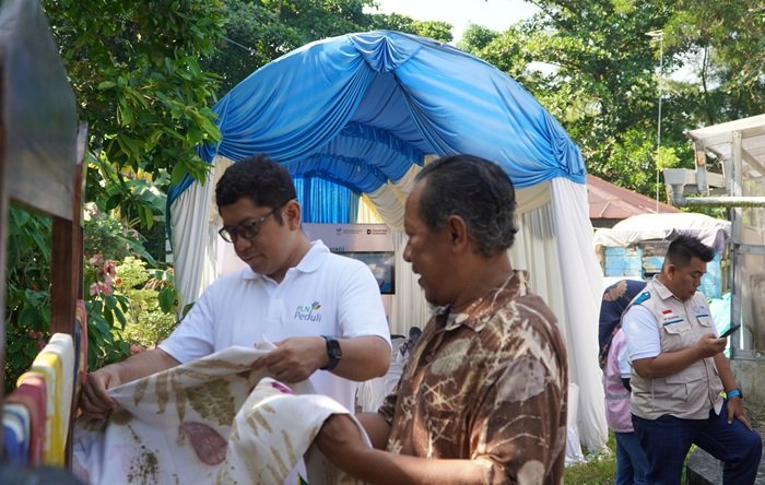 Semangat HUT RI, PLN UPT Balikpapan Dorong Kemandirian Penyandang Disabilitas Melalui Ecoprint