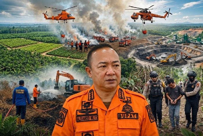 Semua Perusahaan di Ketapang Didorong Tangani Karhutla