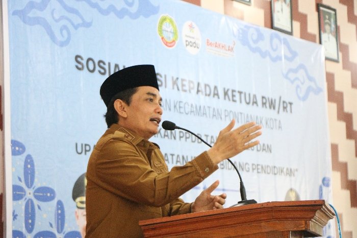 Sosialisasi PPDB 2026 di Pontianak Kota, Bahasan Larang Praktik Siswa Titipan