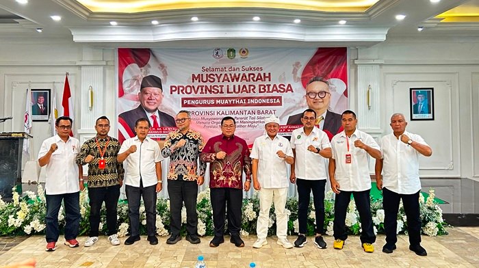 Sukir Pimpin Muaythai Indonesia Kalbar Periode 2026-2030
