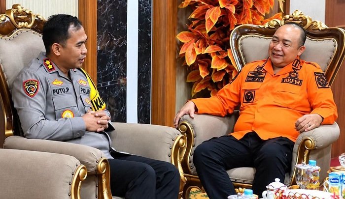 Terima Audiensi Kapolres Baru, Bupati Alex Ajak Perkuat Sinergi Cegah dan Tangani Karhutla