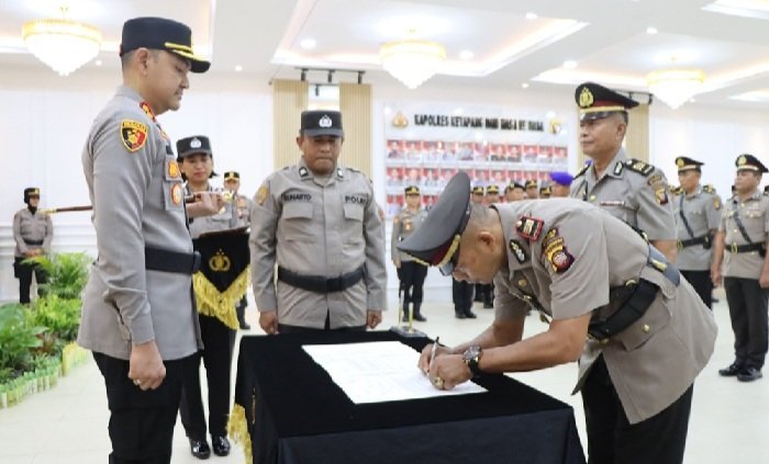 Tiga Kapolsek Jajaran Polres Ketapang Berganti