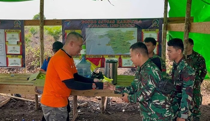 Tindaklanjuti Arahan Bupati Ketapang, BPBD Salurkan Extra Fooding Pejuang Pemadam Karhutla