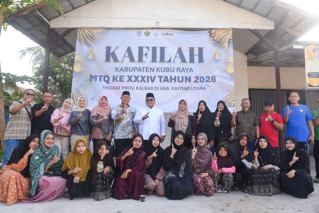 Tinjau Kafilah, Wabup Sukir Ajak Harumkan Kubu Raya di MTQ Kalbar