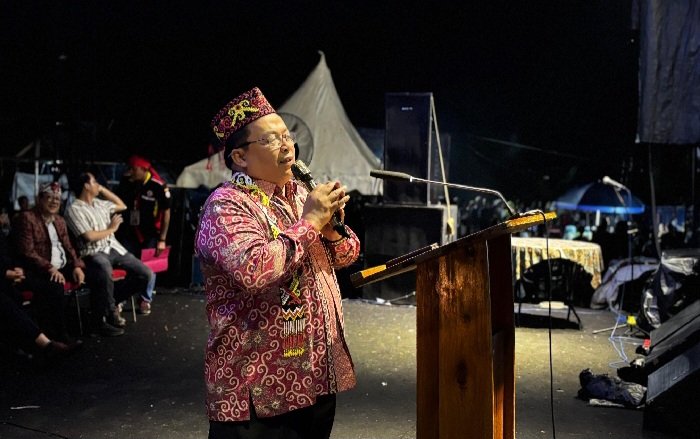 Tutup Naik Dango ke-41, Wabup Sukir Nyatakan Pemkab Kubu Raya Komitmen Lestarikan Budaya