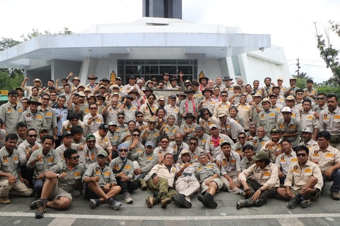 Wako Edi Sambut Peserta Kalimantan Tribute 2026 di Tugu Khatulistiwa