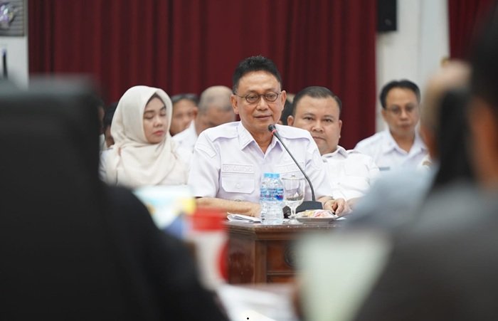Wako Edi Sampaikan Beban Fiskal ke Banggar DPR RI