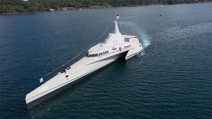 Mengenal Kecanggihan Kapal Rudal Siluman Terbaru Milik TNI, KRI Golok-688