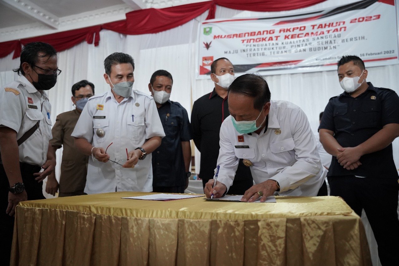 Wabup Sanggau: Musrenbang Bukan untuk Kepentingan Sendiri atau Kelompok