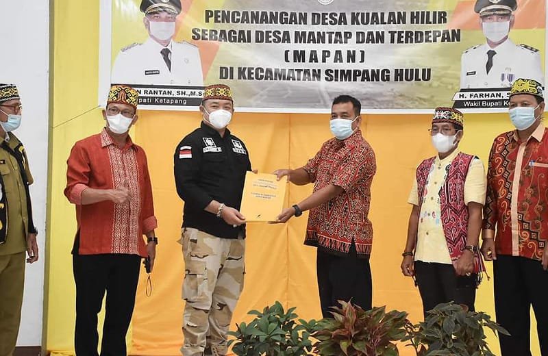 Kualan Hilir Dicanangkan sebagai Desa Mapan