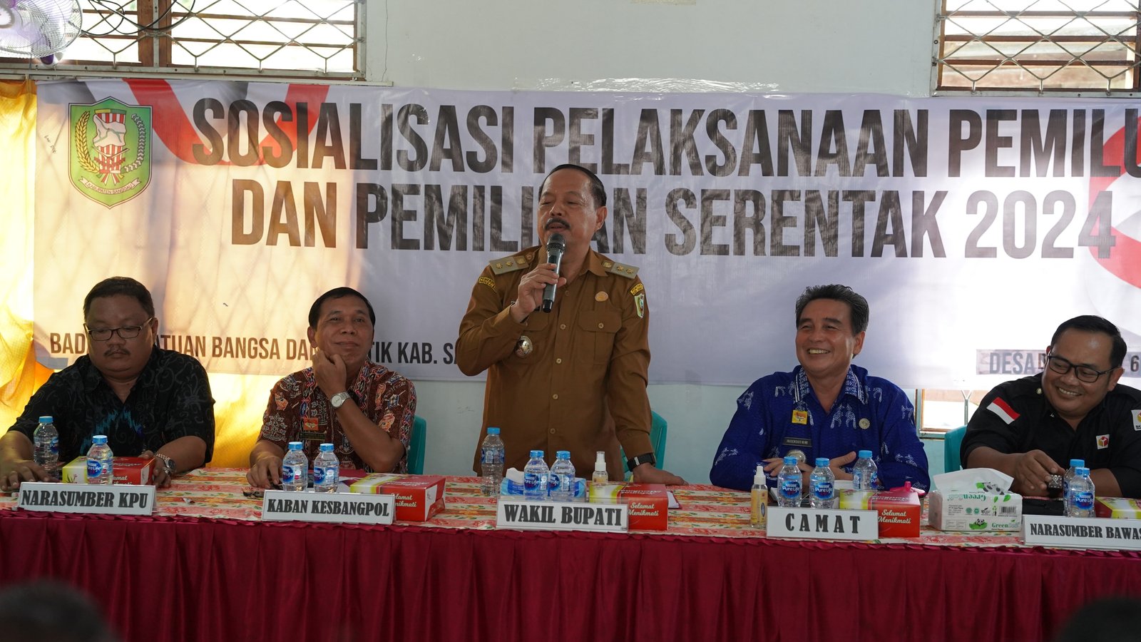 Wabup Yohanes Ontot: Jangan Golput di Pemilu 2024