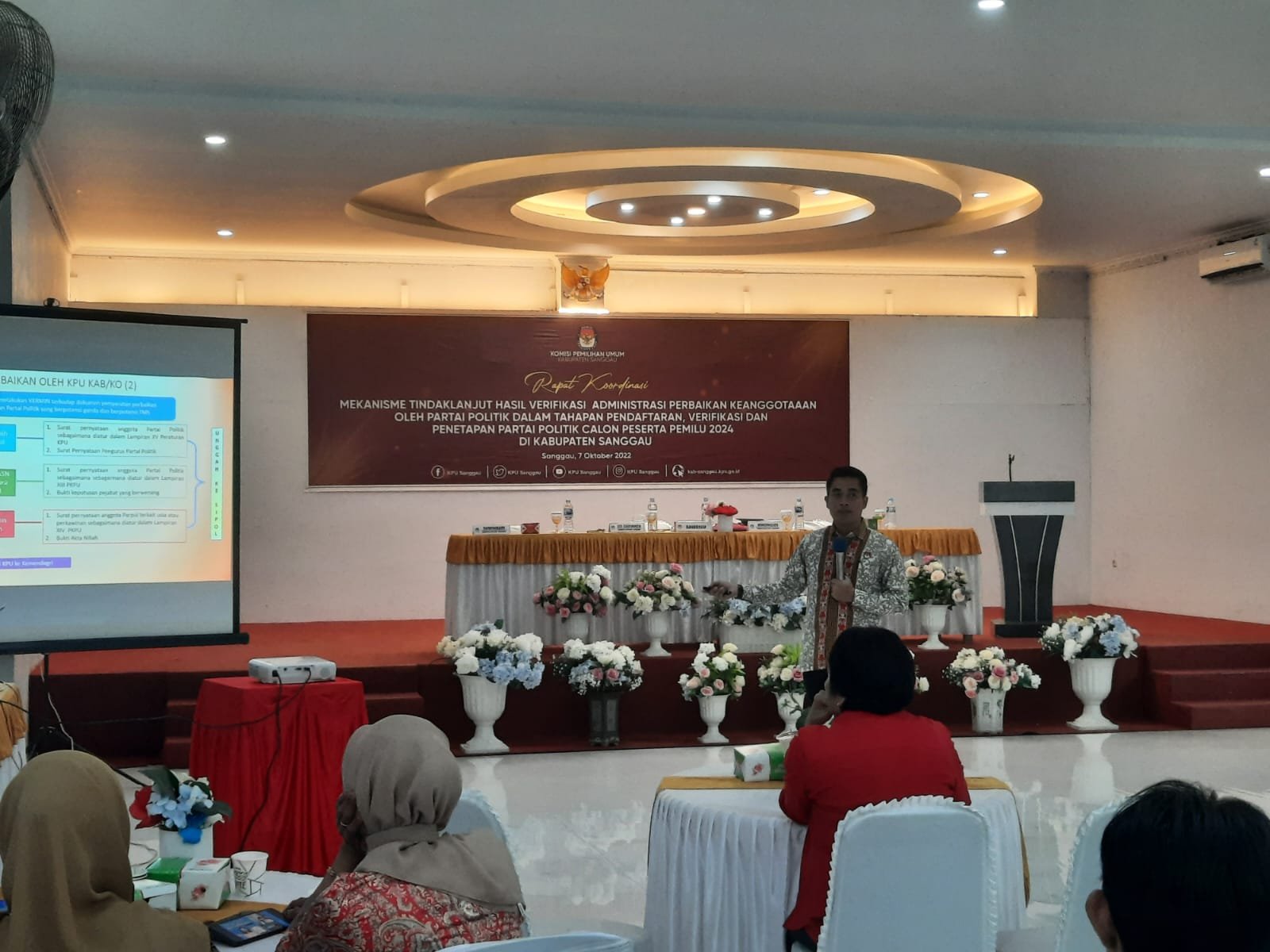 KPU Sanggau: Ini Verifikasi Administrasi Terakhir Partai Politik