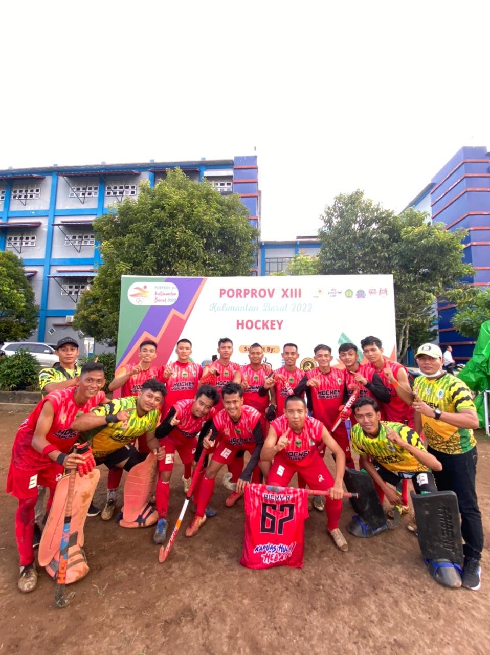 Sempat Diragukan, Hoki Kapuas Hulu Buktikan Diri Sumbang Dua Emas di Porprov Kalbar