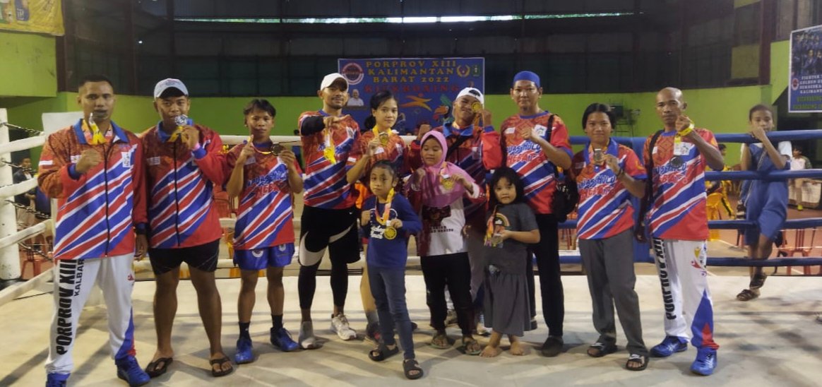 Porprov Kalbar 2022, Kick Boxing Sumbang Tiga Medali Emas Bagi Kapuas Hulu