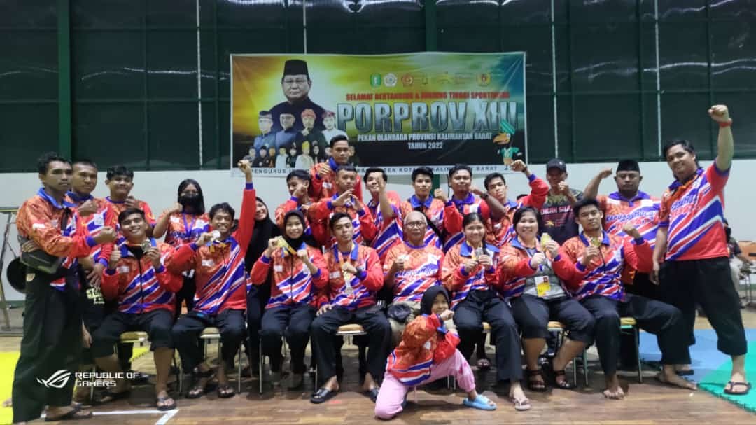 Raih Tiga Medali Emas, Silat Kapuas Hulu Berhasil Capai Target Porprov Kalbar