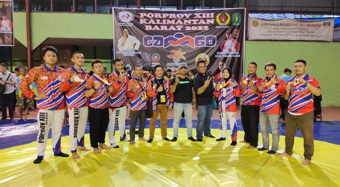 Sambo Kapuas Hulu Sumbang 5 Medali Emas