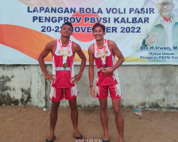 Voli Pasir Kapuas Hulu Sumbang Medali Perunggu di Porprov Kalbar