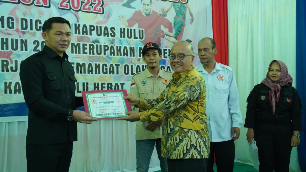 KONI Kapuas Hulu Gelar Raker, Bupati Apresiasi Prestasi di Porprov Kalbar 2022