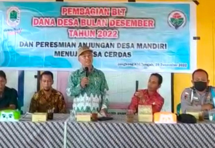 Dukung Smart Village, Desa Jongkong Kiri Terapkan Layanan Desa Berbasis Digital.